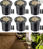 SUNVIE 12W Low Voltage Landscape Lighting Anti-Glare LED Well Lights 12V-24V by SUNVIE