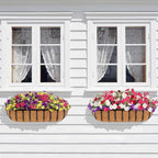 Y&M 30" Iron Window Deck Railing Planter Box 4Pcs - Image 6