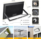 500W LED Flood Light, Super Bright 58, 500LM Daylight 5000K IP66 Waterproof - Image 4