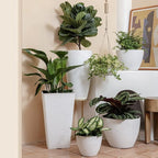 LA JOLIE MUSE Flower Pots Outdoor Garden Planters, Indoor Plant Pots - Image 3