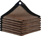 Sun Shade Cloth with Grommets, 90% UV Protection Shade Fabric, Pergola Shade by IMSGVIFO
