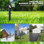 Solar Spot Lights Outdoor, 53 LEDs IP65 Waterproof Solar Lights Outdoor - Image 3
