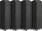 Sorbus 8 Panel Room Divider 6 ft. Tall by Sorbus