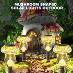 Solar Lights Outdoor, 16 Pack Mushroom Lights Outside Waterproof, Solar Powered - Image 2