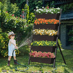 TOREVSIOR 5-Tier Vertical Raised Garden Bed, Vertical Garden Planter - Image 5