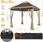 Yaheetech 11x11 Pop Up Gazebo Outdoor Canopy Shelter, Instant Patio Gazebo Sun - Image 3