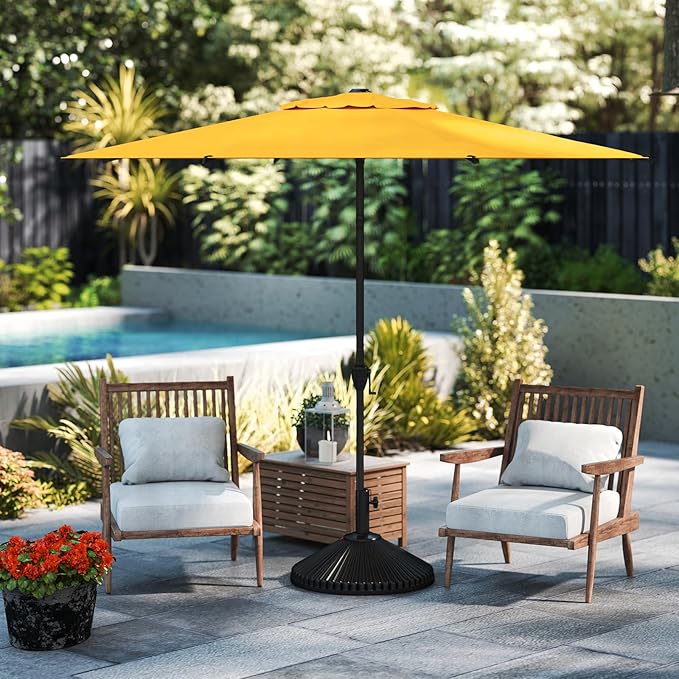 Abba Patio 9FT Lyon Outdoor Patio Umbrella Outdoor Table Umbrella - Image 2