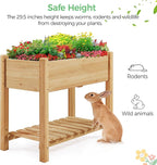 Yaheetech 34x18x30in Horticulture Raised Garden Bed 2pcs Planter Box - Image 7