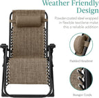 Best Choice Products Oversized Zero Gravity Chair, Folding Outdoor Patio - Image 4
