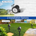 T-SUNUS RGB Solar Spot Lights Outdoor Christmas, Color Changing Landscape - Image 5