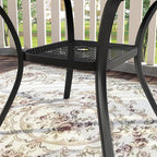 VICLLAX 47.2" Outdoor Round Patio Table - Image 5