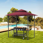 AECOJOY 8' x 5' Grill Gazebo, Grill Canopy - Image 2