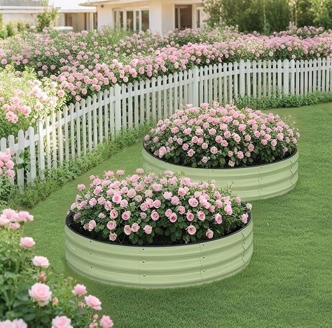 Raised Garden Bed Kit, Large Metal Raised Beds - Image 7