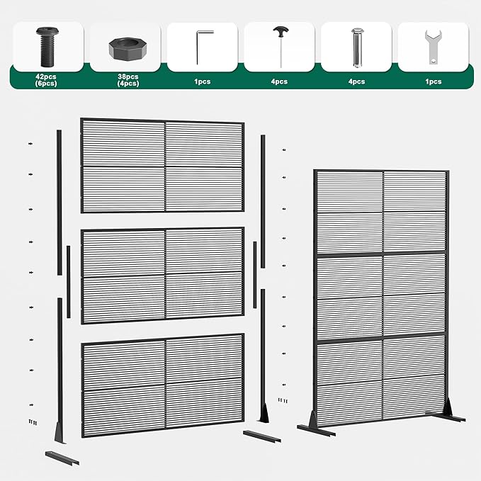 Casaphoria Metal Privacy Screen Outdoor - Image 9