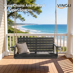 VINGLI Heavy Duty 1600 LBS HDPE Porch Swing Outdoor - Image 5