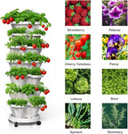 Strawberry Planters, 3 Tiered Vertical Stackable Planter, Herb Stacking Tower - Image 5