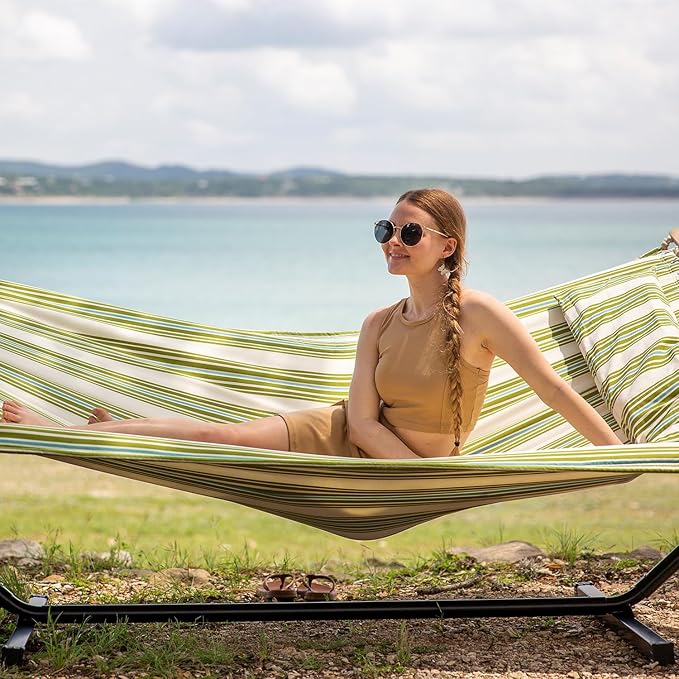SUNCREAT Portable Double Hammock - Image 2