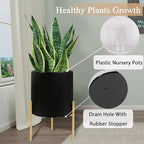 ARNIS Modern Plant Pots, Large Size Metal Pots - Image 4