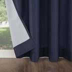 Sun Zero Marina Indoor/Outdoor UV Protectant Energy Efficient Grommet Curtain - Image 4