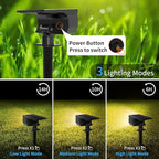 Solar Spot Lights Outdoor 6 Pack, Solar Landscape Spotlights Waterproof - Image 6