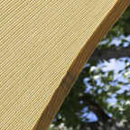 Amgo Custom Size 11' x 20' x 22.8' Sand Beige Right Triangle Sun Shade Sail - Image 9