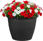 Sunnydaze 24-Inch Anjelica Large Plastic Pot by SunnydazeDecor