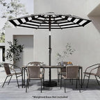 AreShark 9 FT Patio Umbrella for Outdoor, Outdoor Table Umbrella - Image 6