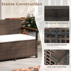 Tangkula 46 Gallon Outdoor Bench - Image 7