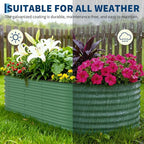 Garvee 2 Pack Galvanized Raised Garden Beds - Image 8
