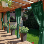 SpaceDresser Waterproof Outdoor Sheer Curtains - Image 4