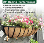 DUNCHATY Railing Planter Window Box - Image 2