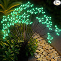 Solar Garden Lights 2 Pack Waterproof Swaying Starburst Light Solar Outdoor by Slyuexu