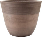 PSW Pot Collection FM35TP 14-inch Plastic/Stone/Wood Composite Large Ribbed - Image 2