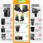 4Pcs 15 Gallon Potato Grow Bags - Image 6