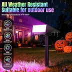Solar Spot Lights Outdoor Color Changing, Christmas Landscape Spotlights - Image 4