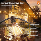 addlon 200FT Smart Outdoor String Lights - Image 3