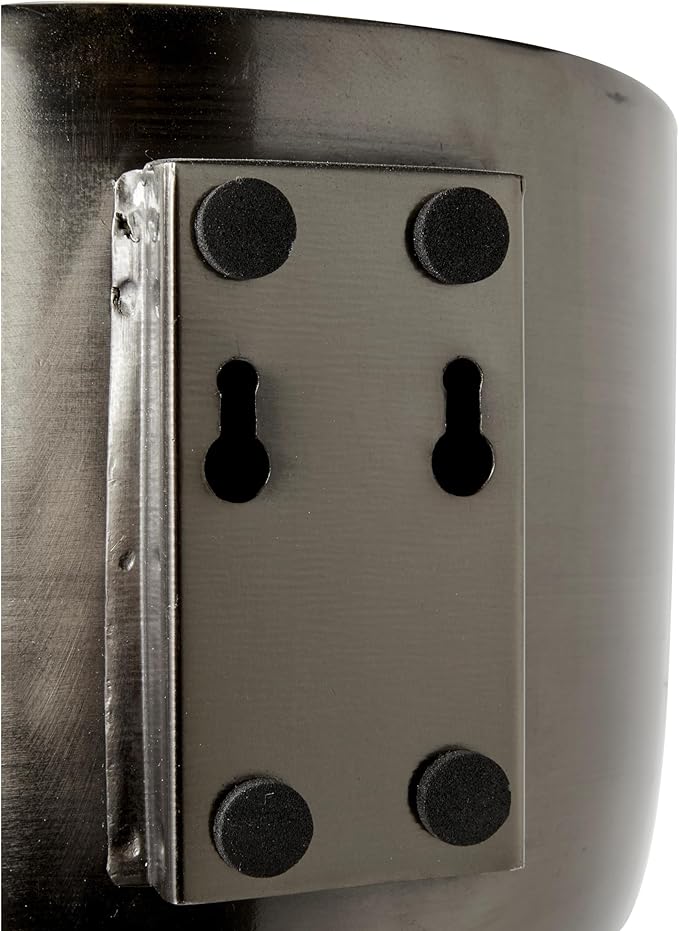 Deco 79 Metal Indoor Outdoor Wall Planter Indoor Outdoor Floating Hanging - Image 4