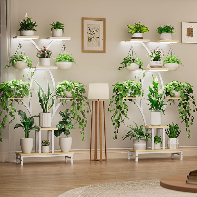 Plant Stand Indoor with Grow Lights - Image 3