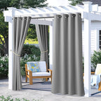 NICETOWN 2 Panels Outdoor Curtains by NICETOWN