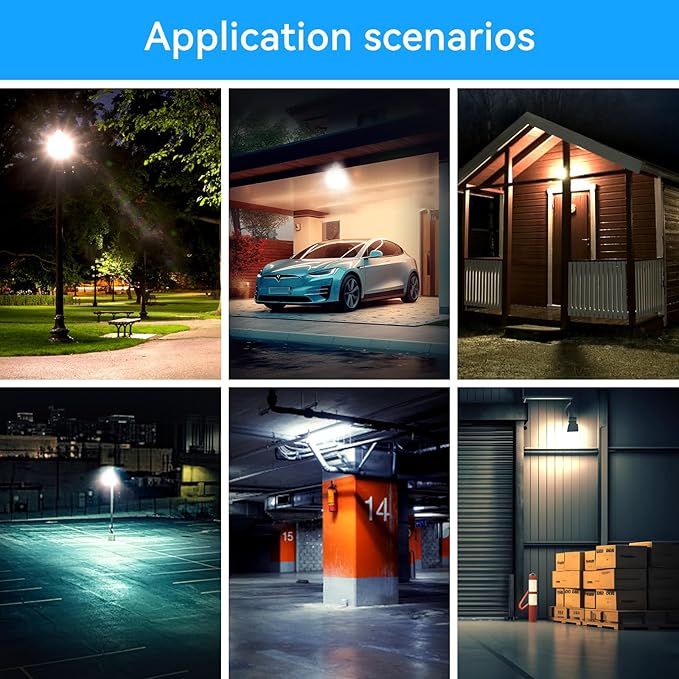 2Pack-250W LED Flood Light Outdoor, 27500lm LED Work Light - Image 6