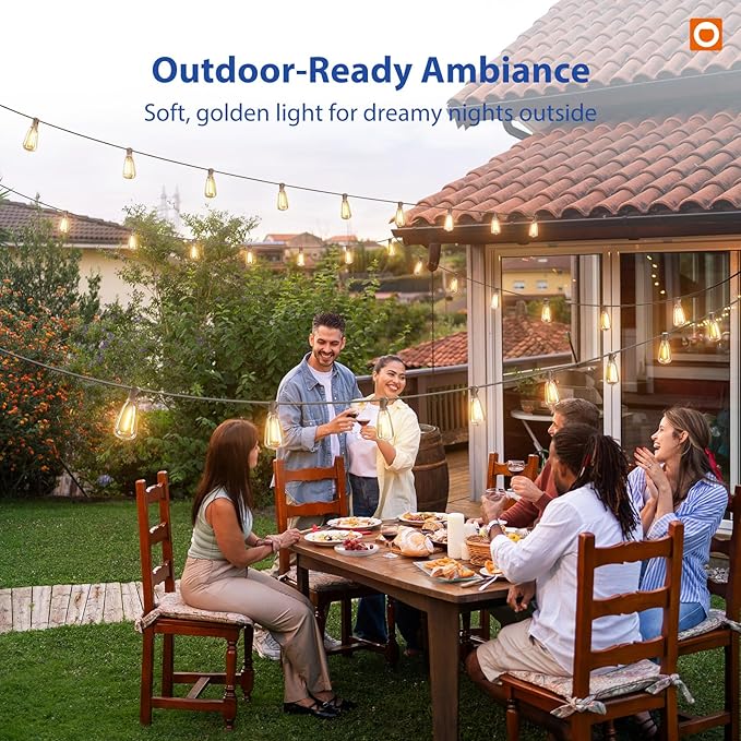 addlon 100FT LED Outdoor String Lights - Image 8