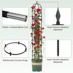 Garden Obelisk Trellis for Climbing Plants - Image 2