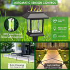 Solar Outdoor Lights, 12 Pack Solar Pathway Lights Waterproof, Landscape - Image 5