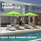 AreShark 9 FT Patio Umbrella for Outdoor, Outdoor Umbrella - Image 8