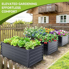 Ohuhu 6x3x1.9FT Metal Raised Garden Bed Outdoor, Reinforced Galvanized Steel - Image 7
