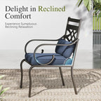 Sophia and William Outdoor Patio Dining Set - Image 5