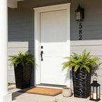 Worth Garden 2-Pack Black Tall Planter - Image 3