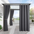 RYB HOME Outdoor Curtains Waterproof by RYBHOME