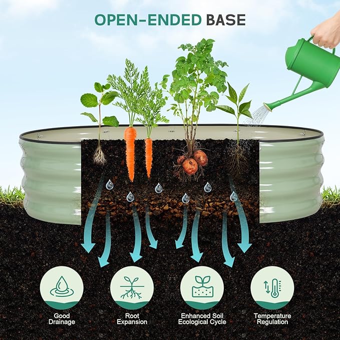 Galvanized Raised Garden Bed - Image 5