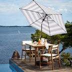 JEAREY 7.5FT Patio Umbrella Outdoor Market Umbrella - Image 4